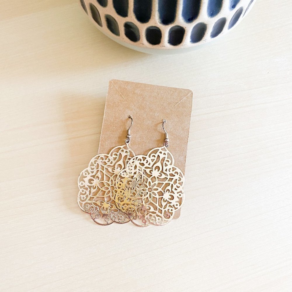 BOHO Dangle Filigree Earrings